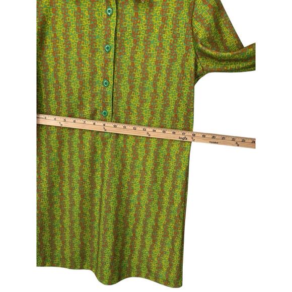 Sand Beige Brand Mini Dress Womens Retro Polyester Medium Luxury Modern Upmarket - Picture 8 of 16